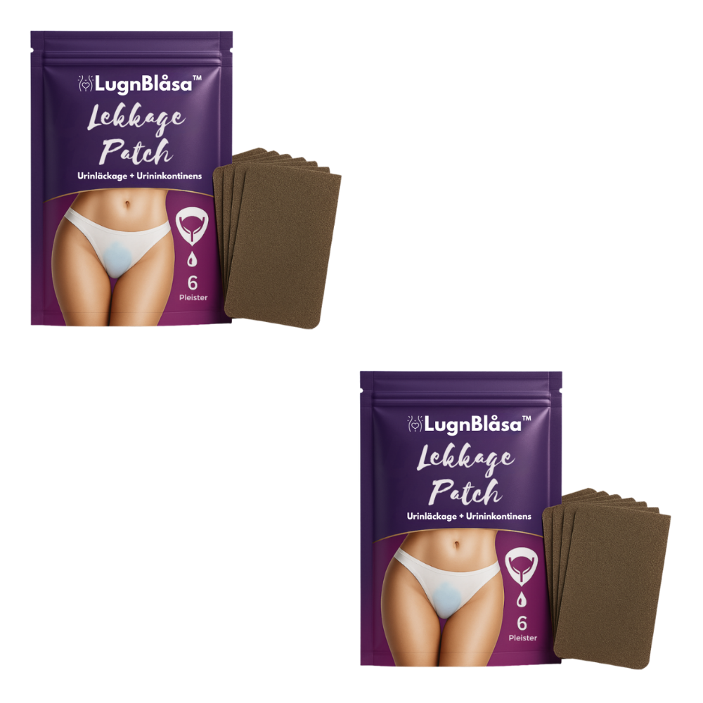 LugnBlåsa™ | Urinläckage Plåster