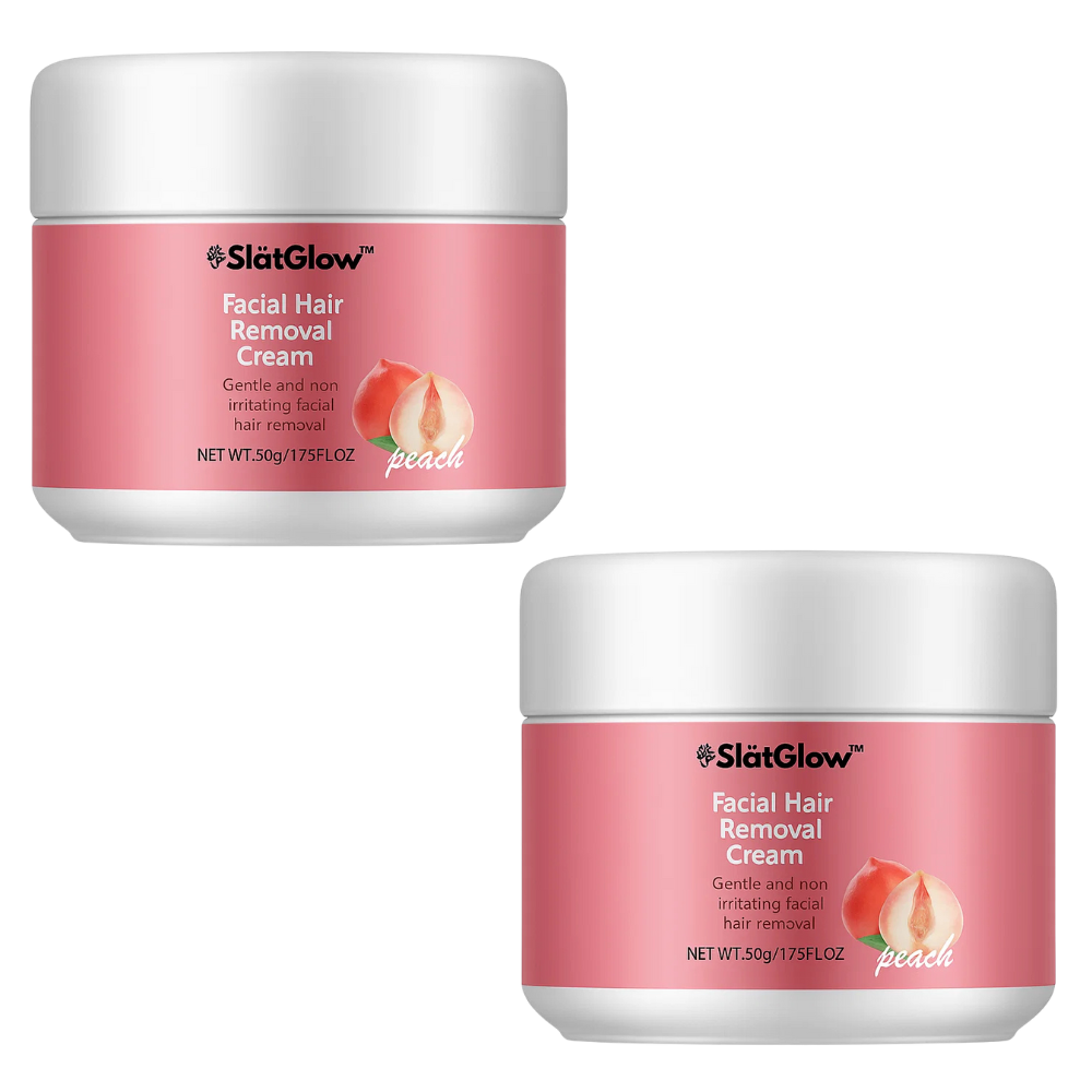 SlätGlow™ | Ansikts Hårborttagningskräm