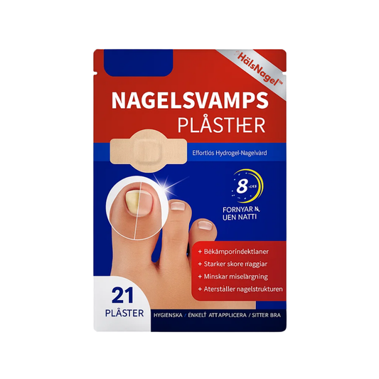 HälsNagel™ | Antifungal Nagelklistermärken