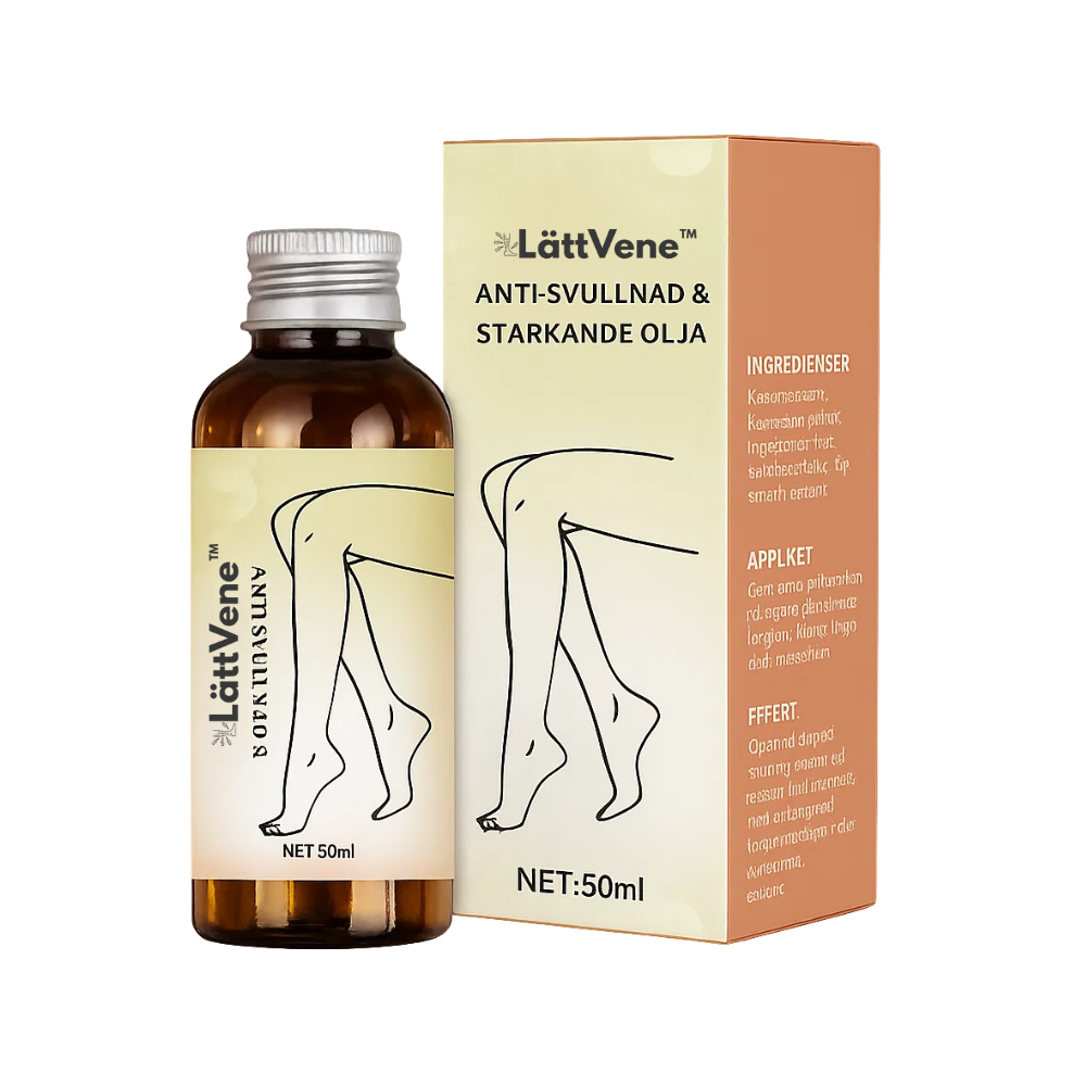 LättVene™ | Anti-Svullnad Åderbråcks Linderande Olja