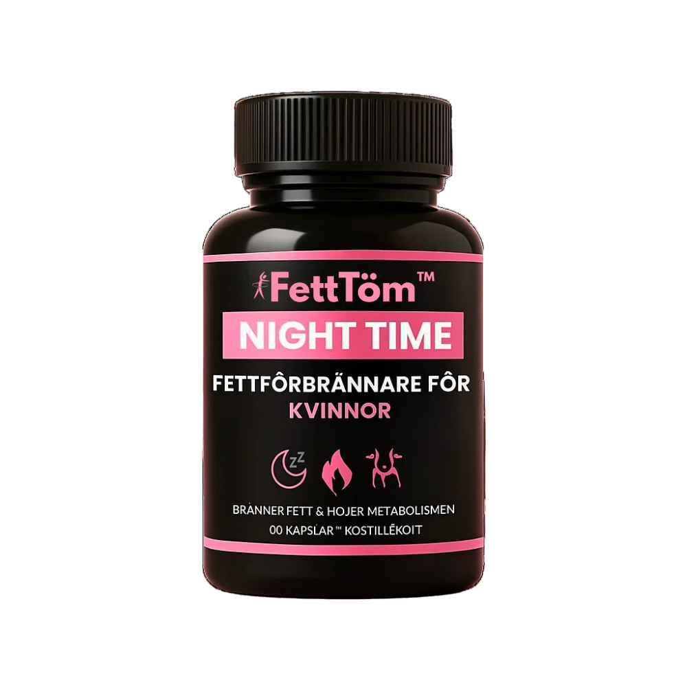 FettTöm™ | Fettförbrännande Kapslar för Natten
