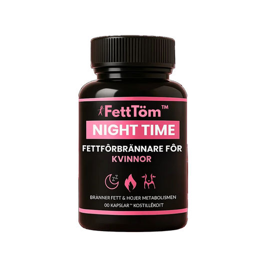 FettTöm™ | Fettförbrännande Kapslar för Natten