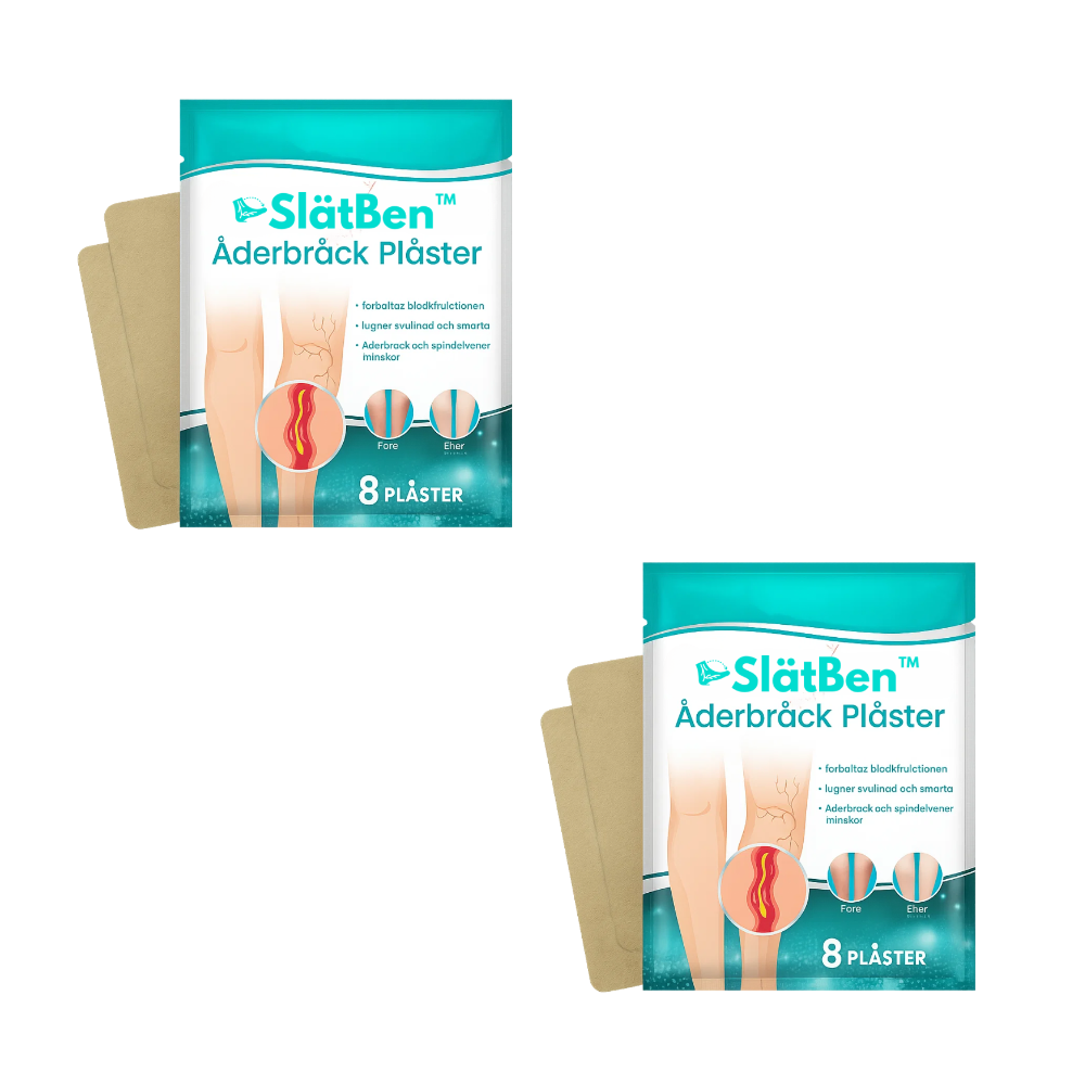 SlätBen™ | Åderbråcksbehandlingsplåster