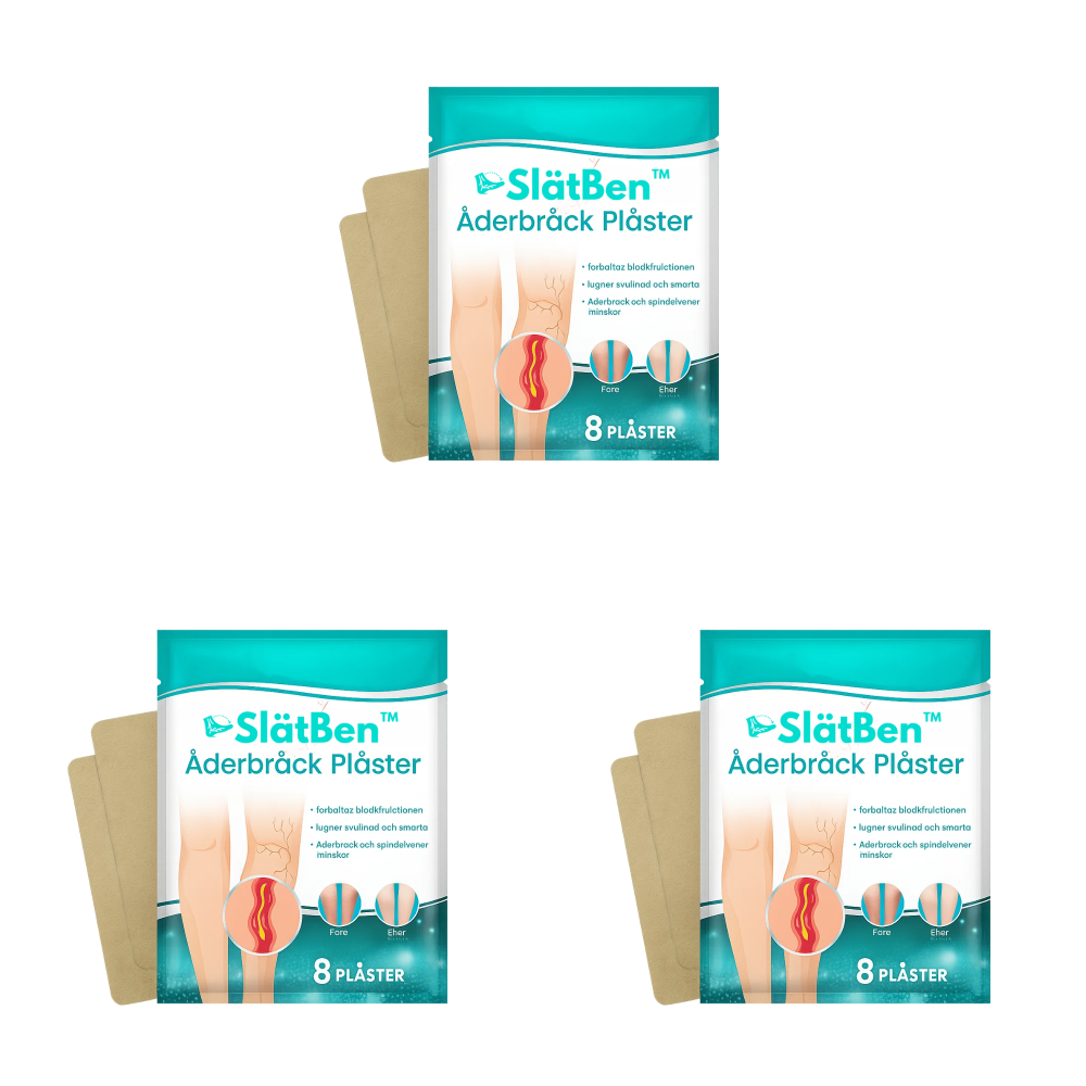 SlätBen™ | Åderbråcksbehandlingsplåster
